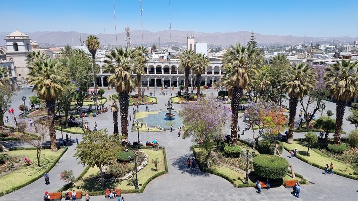 Plaza de Armas, Arequipa, Peru