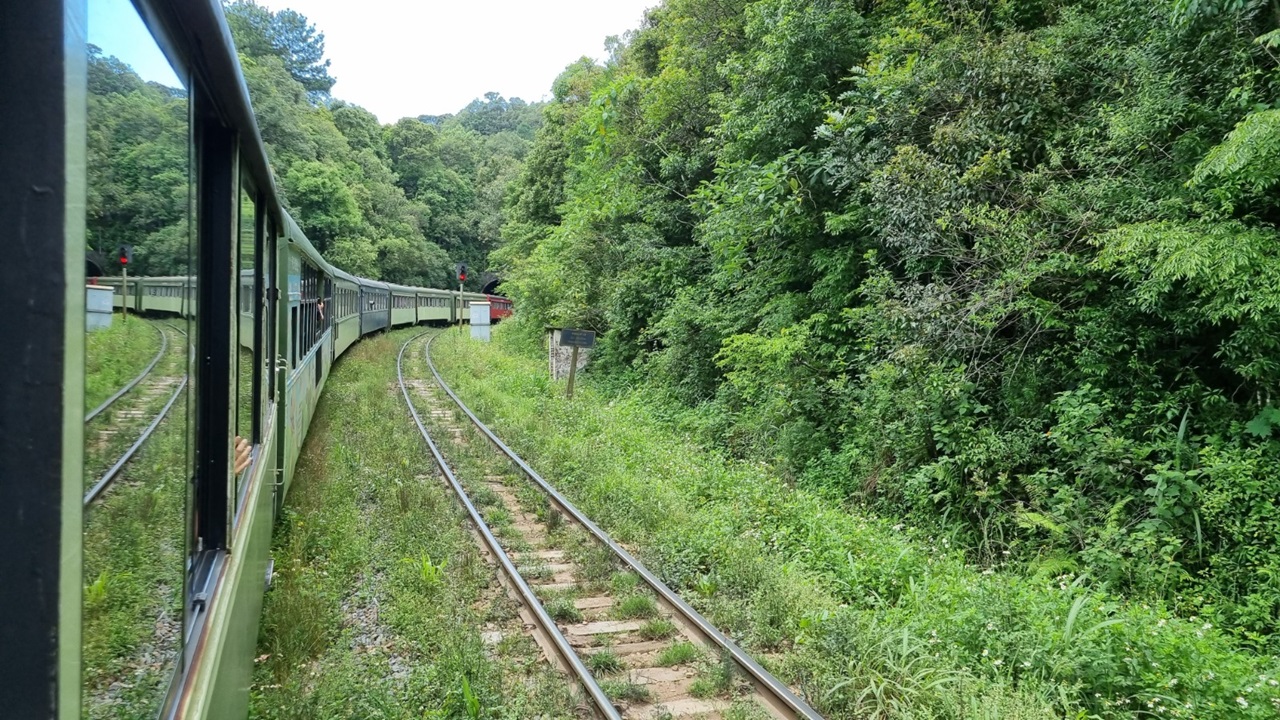 Passeio de trem entre Curitiba e Morretes, Paraná