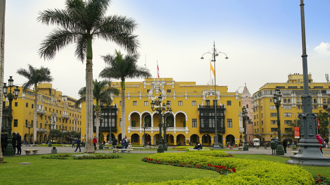 PLAZA DE ARMAS, LIMA, PERU